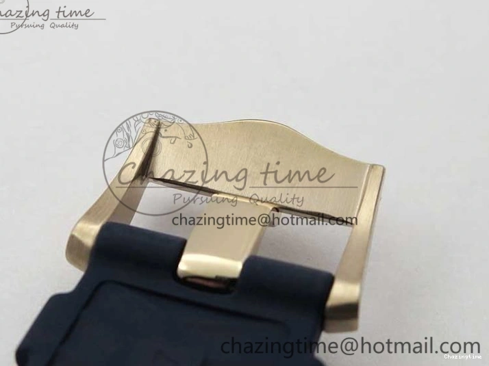 0411 2018 Seamaster Diver 300M RG Blue Ceramic VSF 1:1 Best Edition Blue Dial on Blue Rubber Strap A WeatherProof 7914